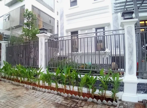 Thiết kế thi công sân vườn nhà phố quận 7 - Chị Trang