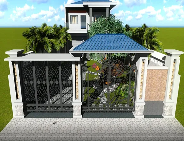 Thiết kế thi công sân vườn nhà phố Vũng Tàu - Anh Hà