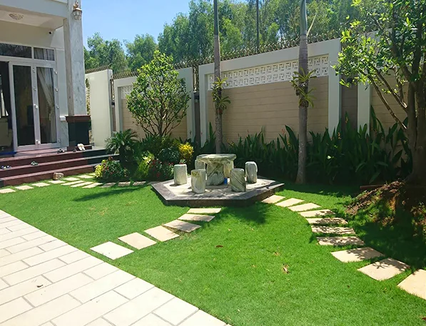 Thiết kế thi công sân vườn nhà phố Vũng Tàu - Anh Hà