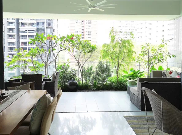 Thiết kế tiểu cảnh ban công