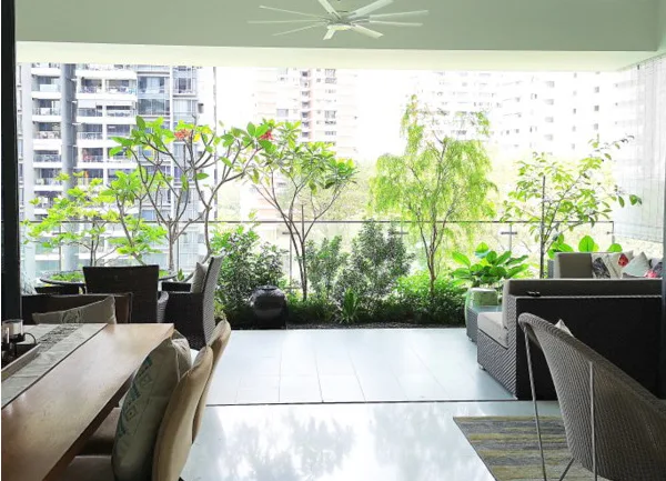 Thiết kế tiểu cảnh ban công
