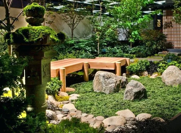 Thiết kế tiểu cảnh giếng trời