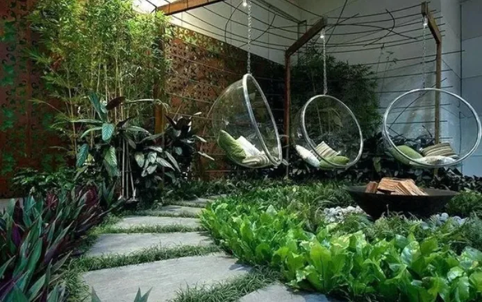 Thiết kế và bố trí cây cảnh sân vườn
