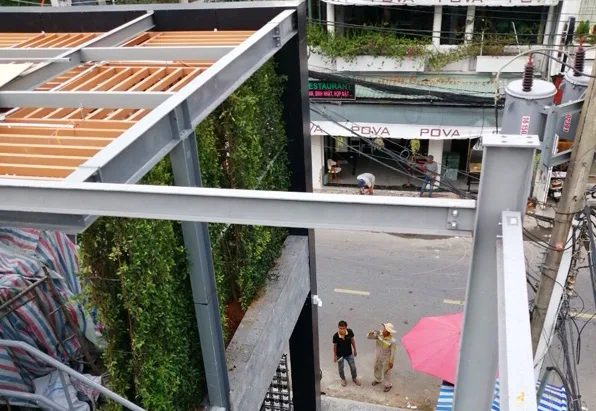 Thiết kế và thi công sân vườn cafe GCC