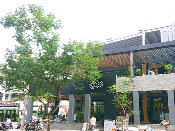 Thiết kế và thi công sân vườn cafe GCC
