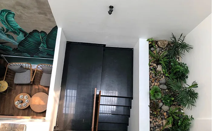 Thiết kế và thi công sân vườn nhà phố - Ca Sĩ Hồ Quang Hiếu