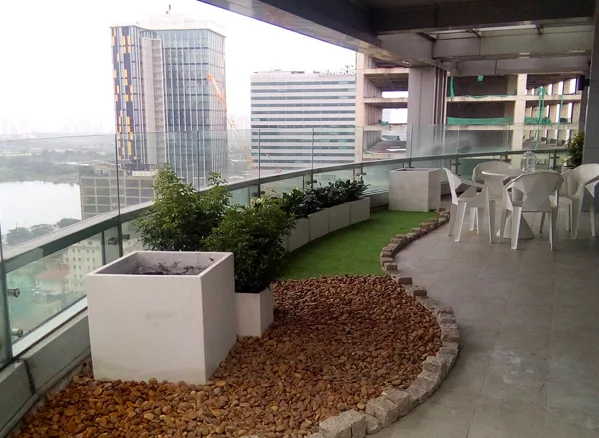 Thiết kế và thi công tiểu cảnh ban công – HH Đặng Thu Thảo