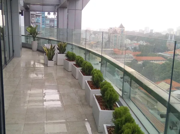 Thiết kế và thi công tiểu cảnh ban công – HH Đặng Thu Thảo