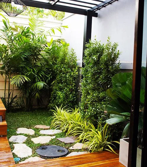 Thiết kế vườn nhà nhỏ thành chốn nghỉ ngơi tuyệt vời