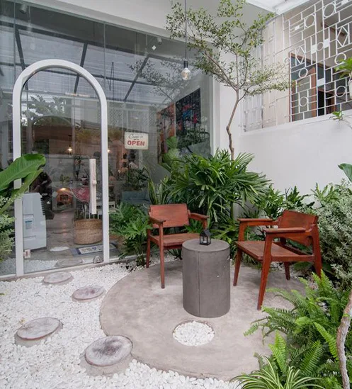 Tiểu cảnh quán cà phê