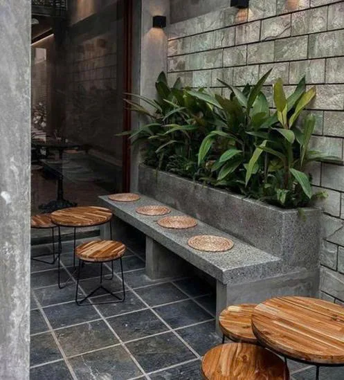 Tiểu cảnh quán cà phê