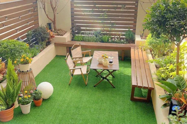 Trang trí vườn hoa mini đẹp mắt